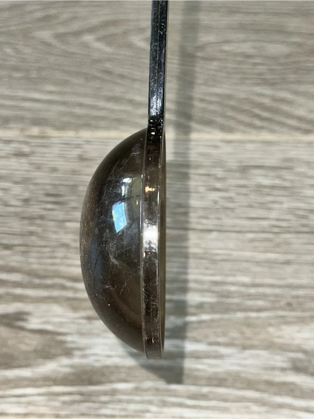Dansk Designs Gunnar Cyren Smoke Brown Acrylic Serving Spoon Vintage 70s MCM